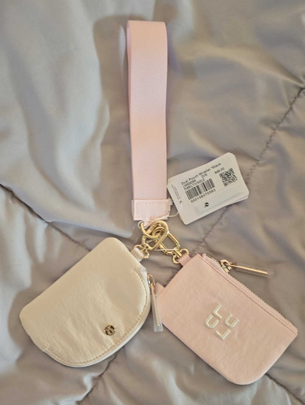 Lululemon dual pouch wristlet
